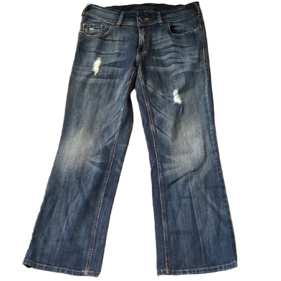 Svoboda Distressed Jeans Size 14 - Picture 1 of 7